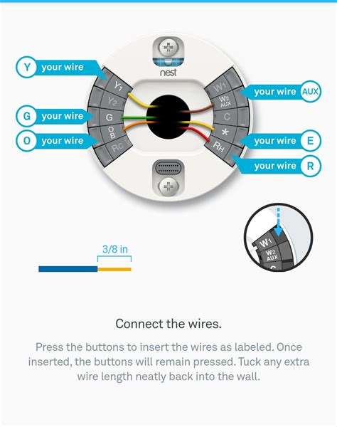 google nest thermostat  wiring diagram collection