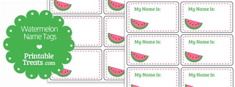 printable watermelon template printable treatscom