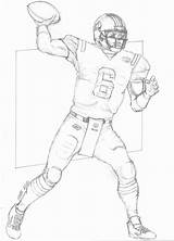 Coloring Football Pages Drawing Nfl Player Realistic Drawings Players 49ers Printable Backs Getdrawings Softball Color Print Getcolorings Basketball Paintingvalley sketch template