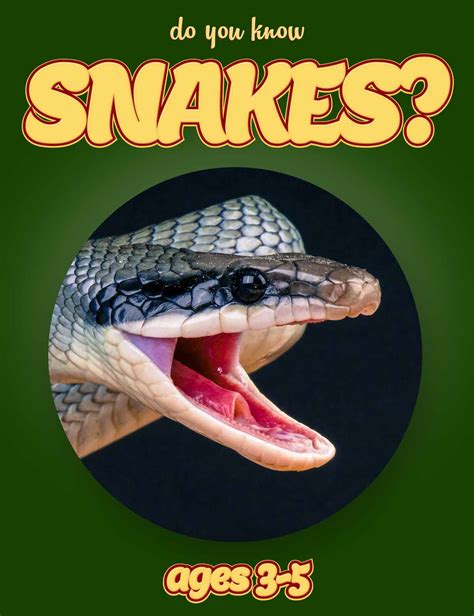snake facts  kids ages      snakes  fiction picture