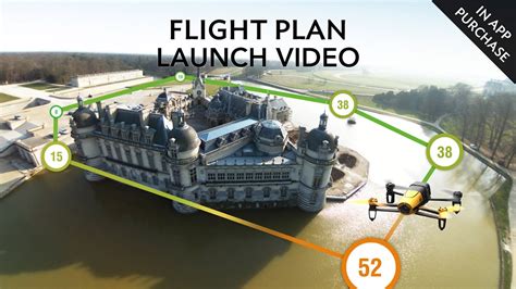 parrot bebop flight plan  app purchase launch video youtube