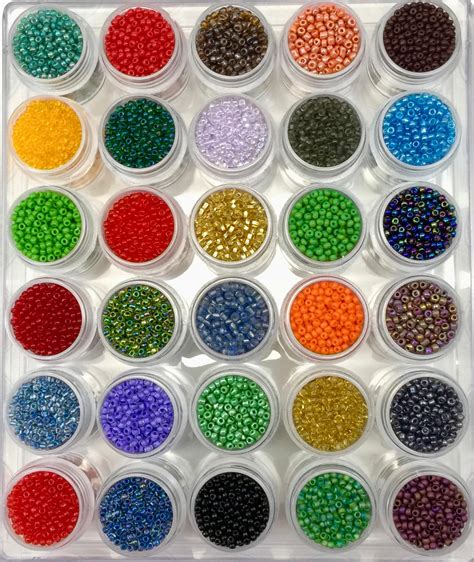 seed bead kit  colors seed beads craft supplies