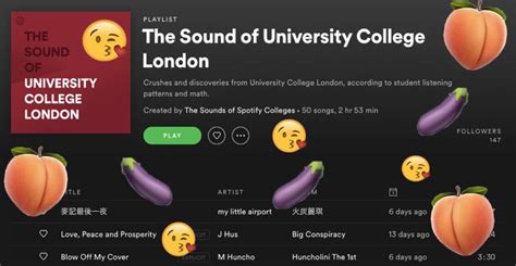 the sounds of university college london playlist is the perfect sex