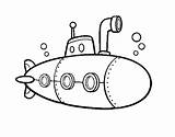 Submarine Sottomarino Coloring Colorare Spia Disegni Spy Coloringcrew Acolore sketch template