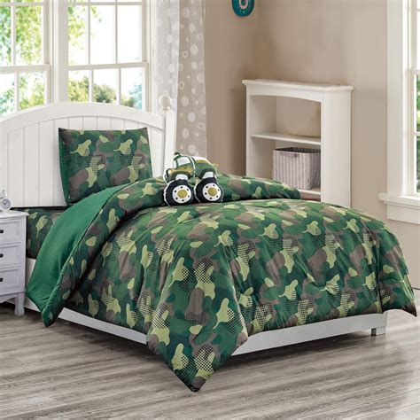 camo bed set twin grey camouflage american flag bedding set duvet cover  etsy pc twin