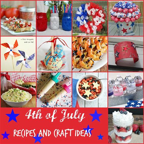 july recipes  craft ideas michelles party plan
