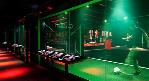 ajax experience  lightemotion stadium design experience museum interior