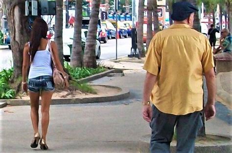 pattaya beach girls prostitutes and tourists
