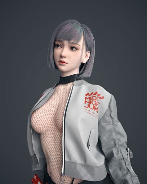 Artstation Sci Fi Girl S Tactical Wearing Ephebos Chu Sci Fi Girl