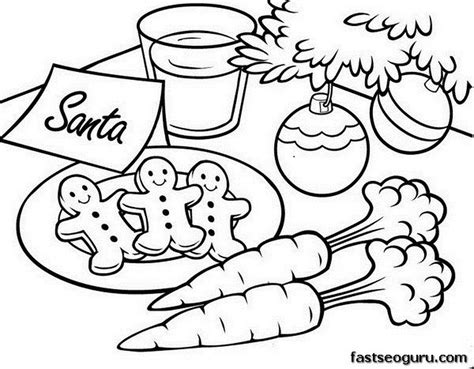 christmas cookies coloring pages  print coloring  kids