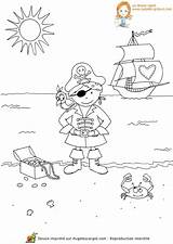 Piraten Piraat Knutselen Zoeken Anniversaire Hugolescargot Escargot Schatkaart Peuters Colorier Tableau sketch template