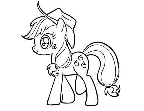 kids     pony coloring pages