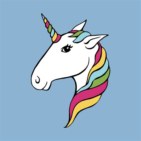 unicorn head unicorn pillow teepublic