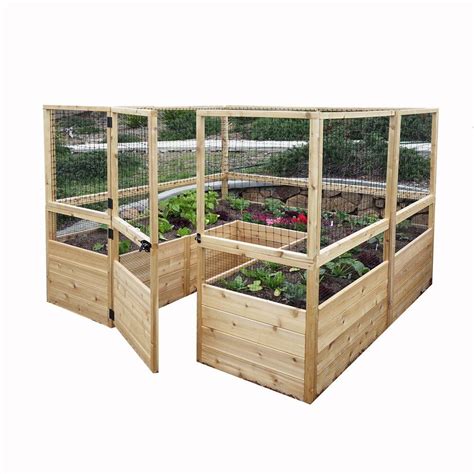 Outdoor Living Today 8 Ft X 8 Ft Garden In A Box With