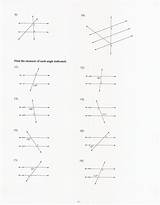 Parallel Transversals Perpendicular Transversal Angles Math Printable sketch template