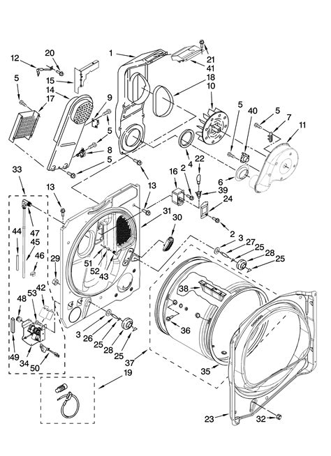 whirlpool dryer wiring schematic