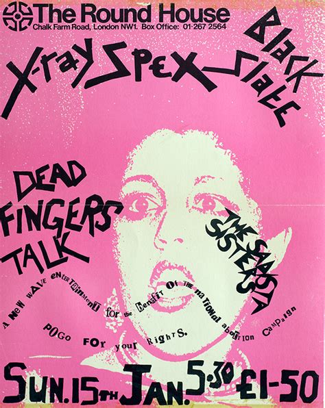 punk posters of the 1970s and beyond celebrate the era of safety pins