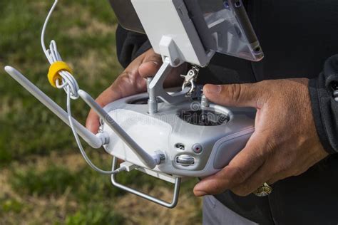 drone flight controls stock photo image  military
