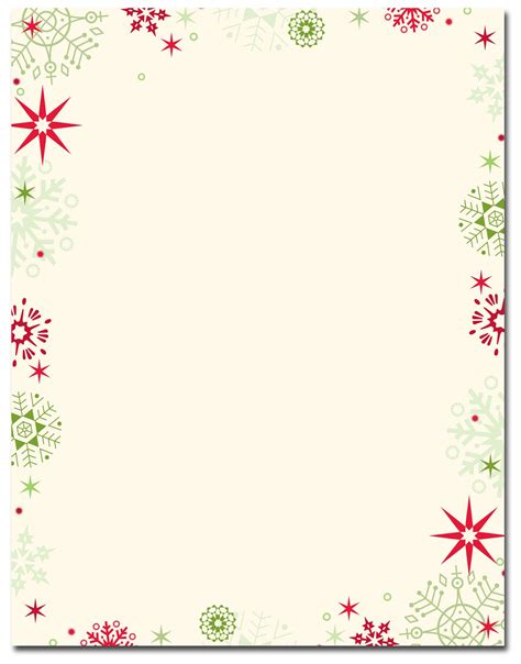 designer invitation paper theme letterhead stationery christmas