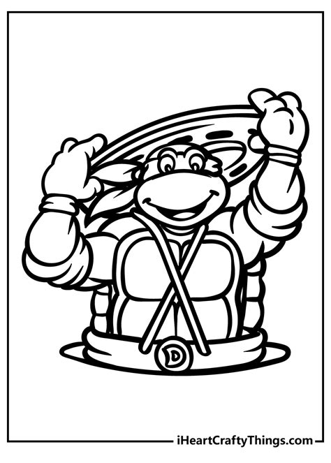 ninja turtles coloring pages characters
