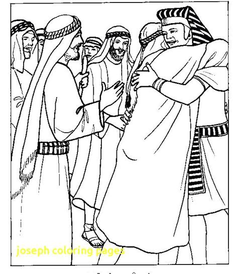 joseph sold  slavery coloring pages  getcoloringscom
