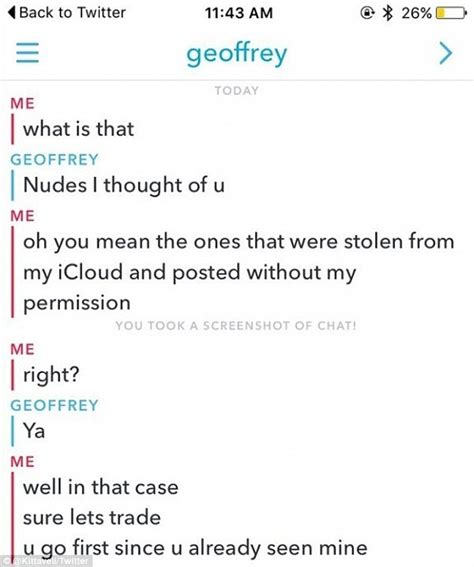 Woman Who Received Unsolicited Nude From Stranger On Snapchat Gets