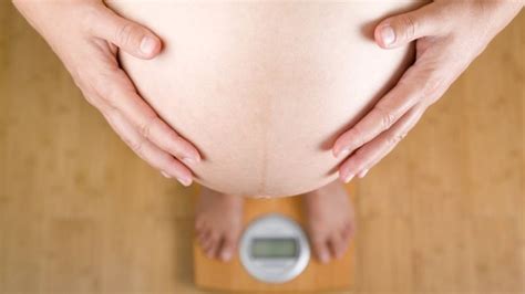 pregnancy weight gain going unmeasured bbc news