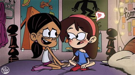 sleepover by thefreshknight loud house characters