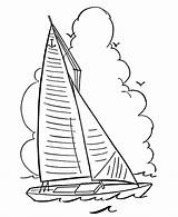 Coloring Sailboat Sheets Boat Spring Pages Printable Sail Activity Sports Color Boats Sailing Kids Colouring Clipart Print Getcolorings Fun Book sketch template