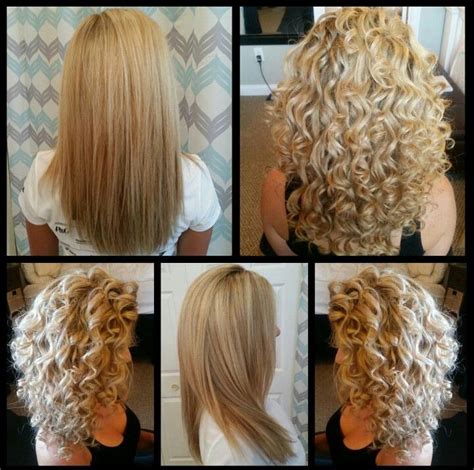beautiful tight curls created with a 3 8 curling iron krullend haar