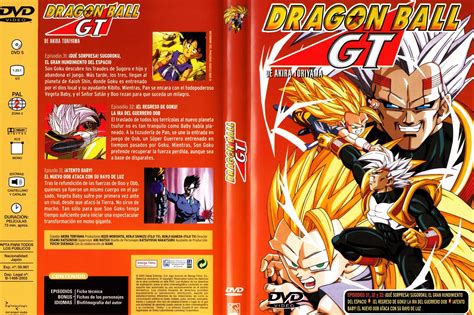 Caratulas Dragon Ball Dragon Ball Gt Salvat Vol 11 Dvd
