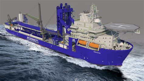 royal ihc  perform major modification  mcdermott pipelay vessel