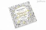 Coloring Johanna Basford Inky Magical Jungle Expedition Book Jetpens sketch template