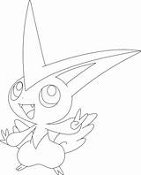 Victini Legendaire Colorare Leggendari Pokémon sketch template