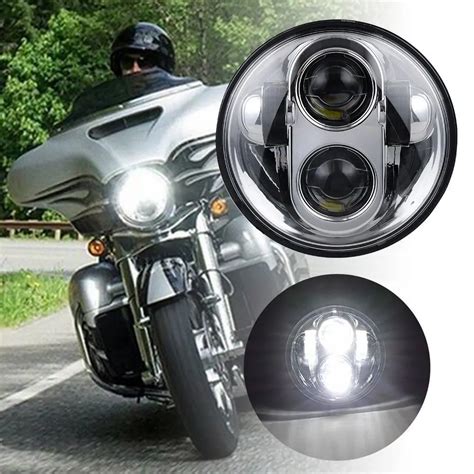 led headlight motorcycle harley  daymaker projector led