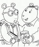 Arthur Coloring Pages Printable Kids sketch template