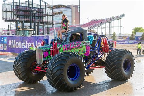 keeping    countrys youngest female monster truck driver
