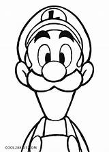 Luigi Coloring Mario Pages Face Mansion Printable Colouring Super Cool2bkids Kids Mushroom Head Haunted Print Bros Color Reindeer Clipart Template sketch template
