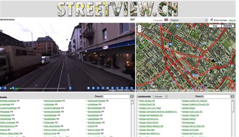 swiss give   peek   degree videostreetview maps techcrunch