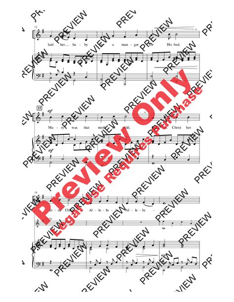 once in royal david s city satb by josep j w pepper