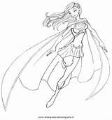 Superwoman Getdrawings Drawing sketch template