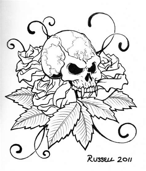 printable coloring pages  skulls coloring home