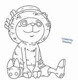 Chopper Piece Lineart Coloring Pages Deviantart Drawing Choose Board Drawings Sketch sketch template