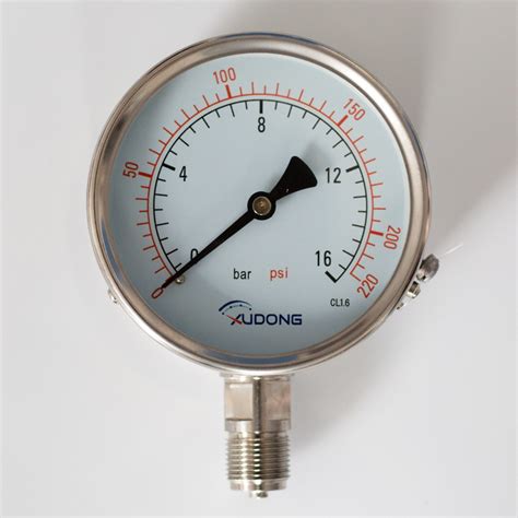 compound gauge negative air pressure gauge vacuum  pressure gauge