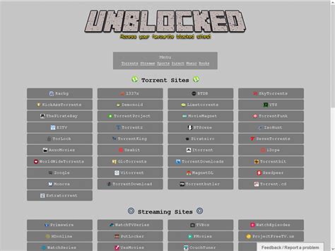 unblocked toegang tot vele torrent en  sites gratis downloaden computer idee