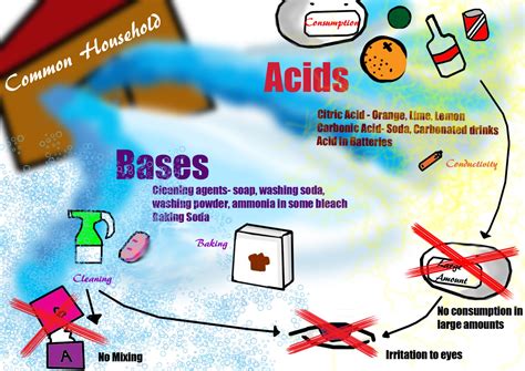 haoyus science eportfolio ace poster  common household acids  bases