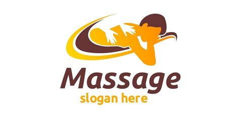 Massage Logo Design 2 By Denayunecs Codester