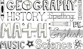 image result  images  school subjects school subjects lettering