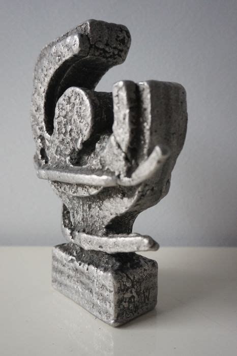 willy ceysens brutalist aluminium sculpture catawiki