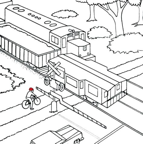 diesel freight train coloring pages